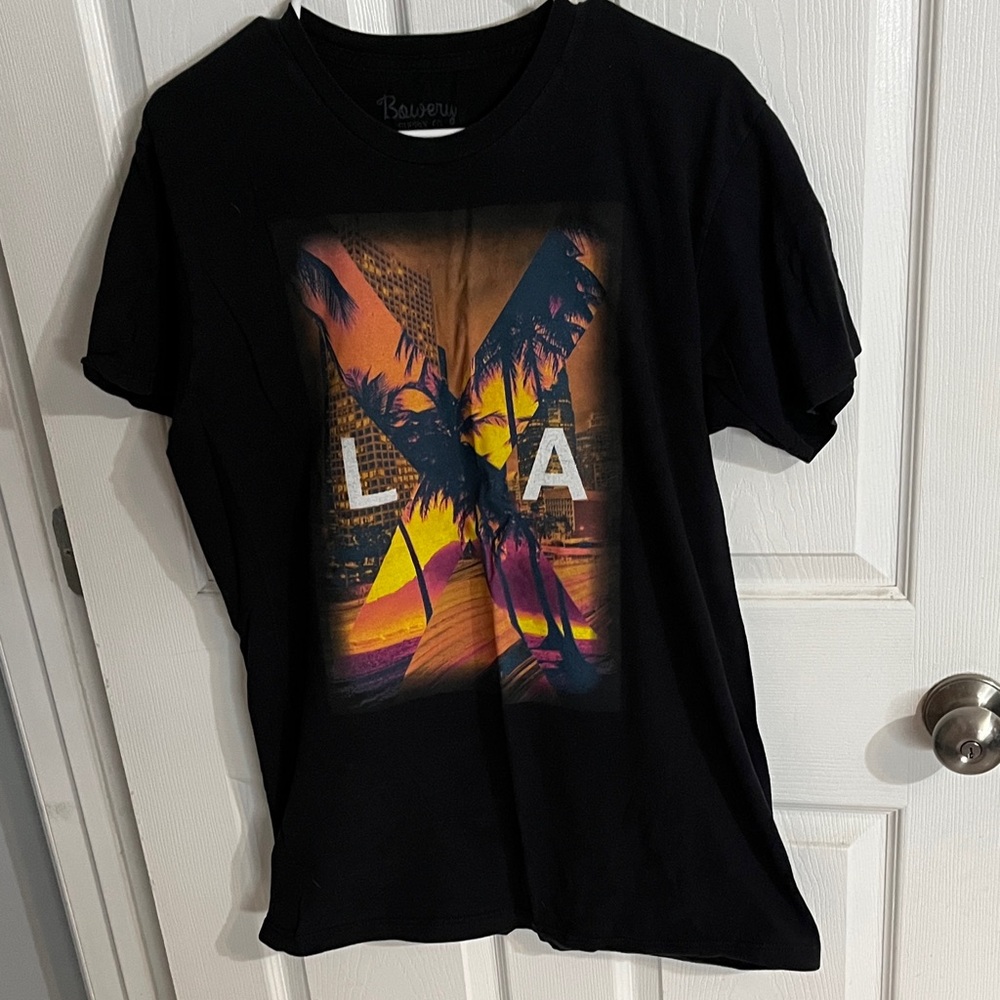 Black LA Graphic T-Shirt